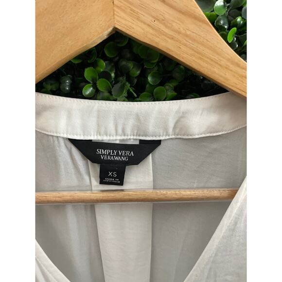 Simply Vera VeraWang blouse Women’s Size XS - Picture 3 of 5